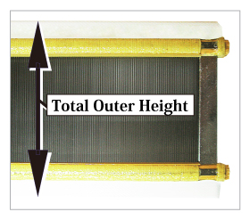 Total Outer Height